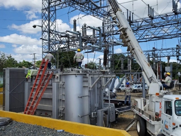 ETED COLOCARÁ UN AUTOTRANSFORMADOR DE 140 MVA EN CANABACOA PARA MEJORAR TENSIÓN EN LA ZONA NORTE